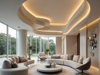 Подвесные потолки для помещений со сложной архитектурой