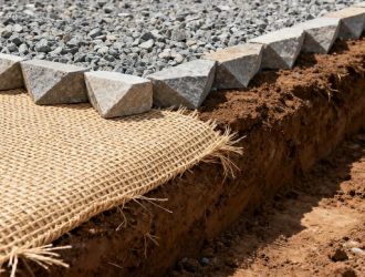 Применение тканого геотекстиля при строительстве фундаментов
