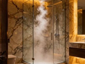 Душевые кабины с турецкой баней: что это такое и как они работают